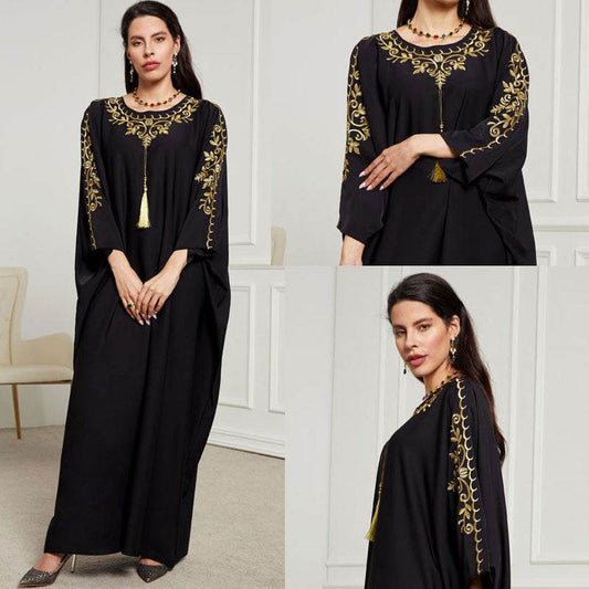 Blouse with embroidery dress - Price Value Store
