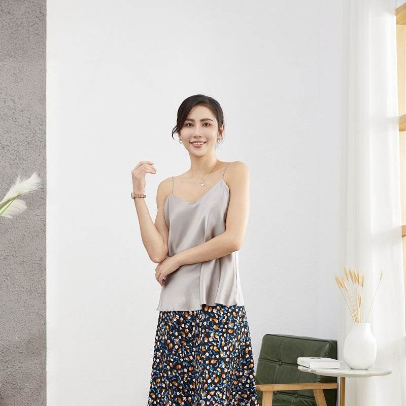 Double-layer silk camisole - Price Value Store
