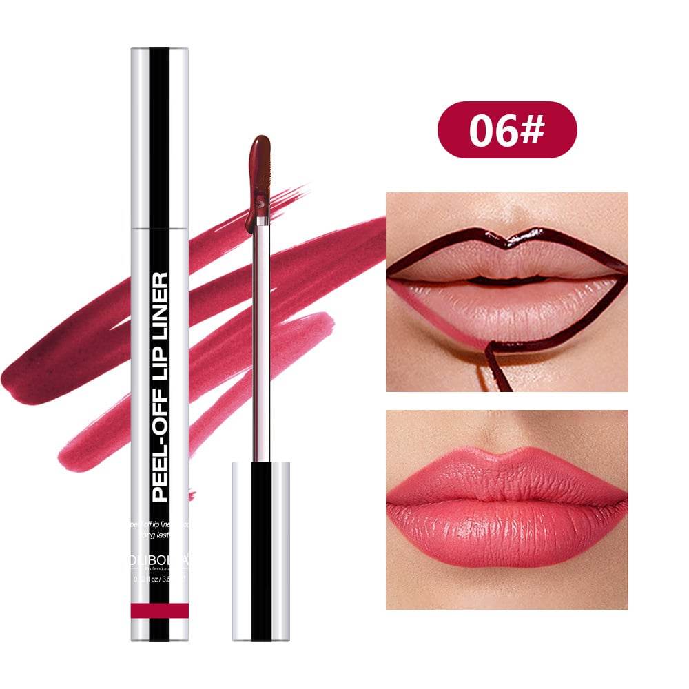 Tear lip liner waterproof lasting non-fading moisturizing doodle lip lipstick lip gloss lip glaze - Price Value Store