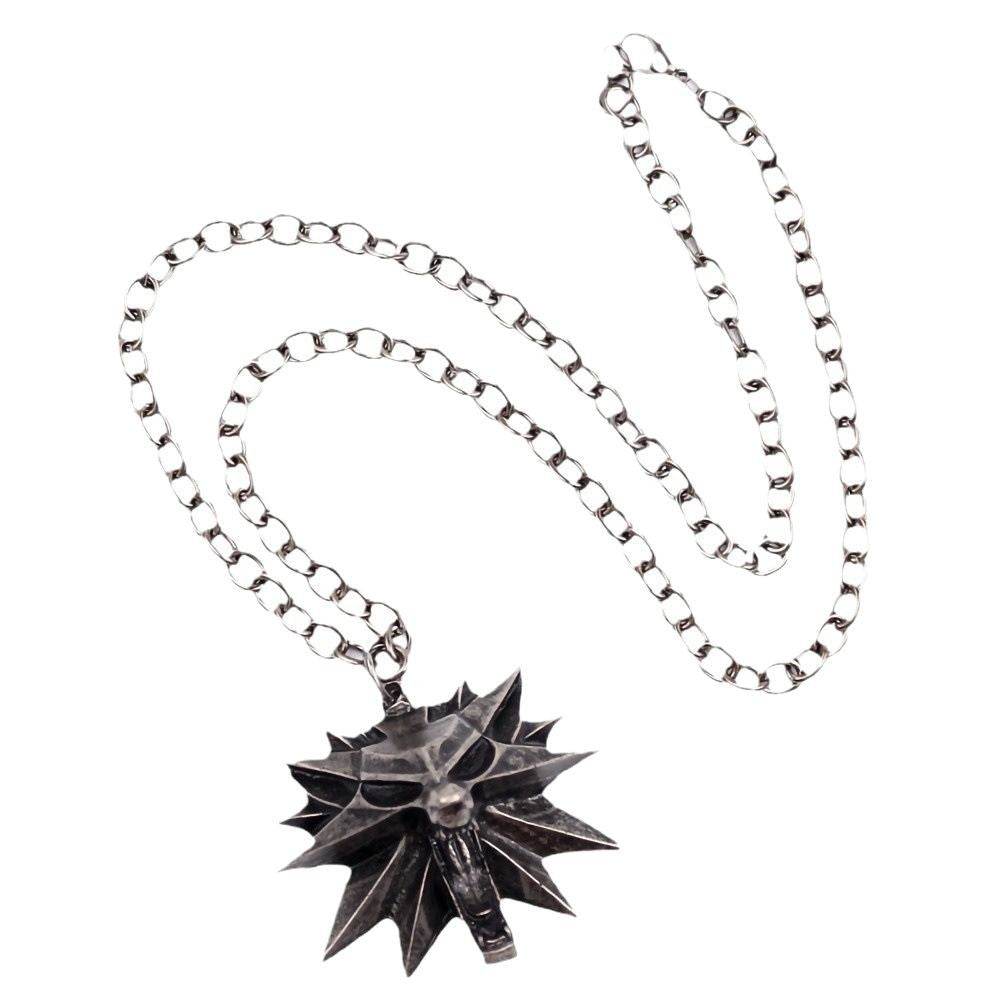 Anime necklace with wolf head - Price Value Store