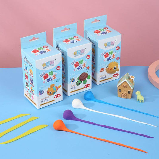 DIY Dinosaur/Marine Ultra-Light Clay Creative Toys for Kids - Price Value Store