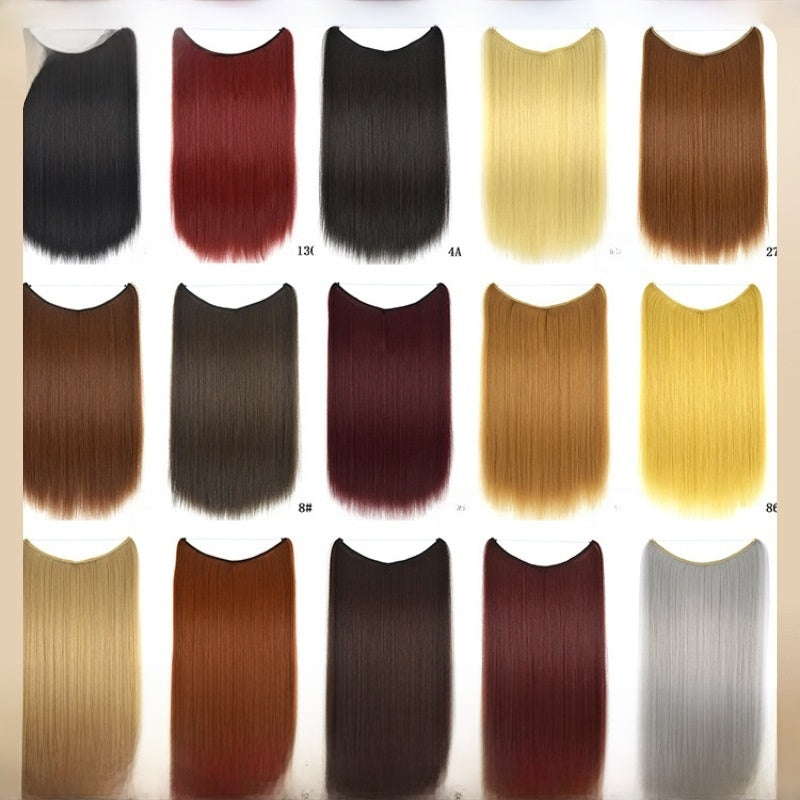 Seamless Straight Synthetic Hair Patch