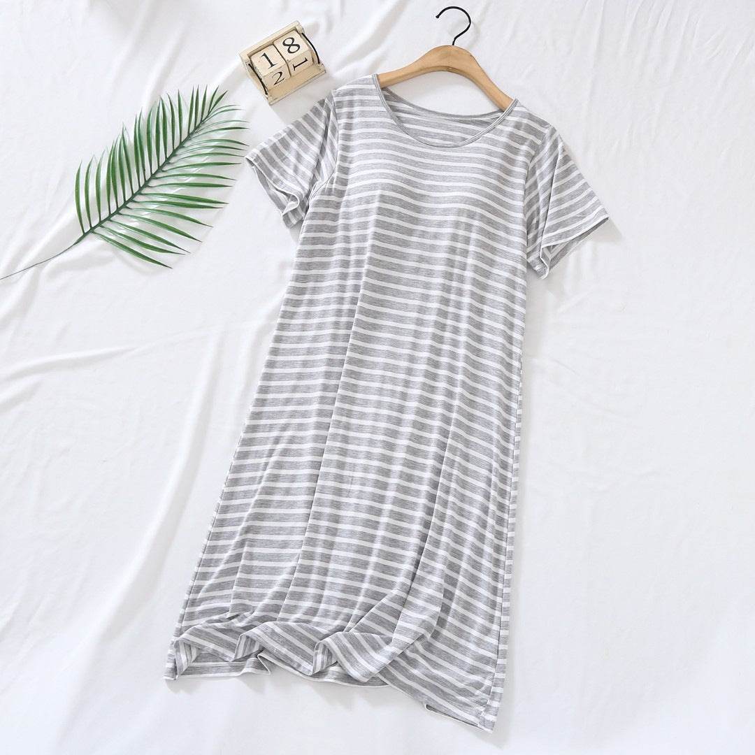 Sleeping dress with short sleeves - Price Value Store