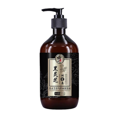 Modified Black Ganoderma Shouwu Plant Extract Shampoo