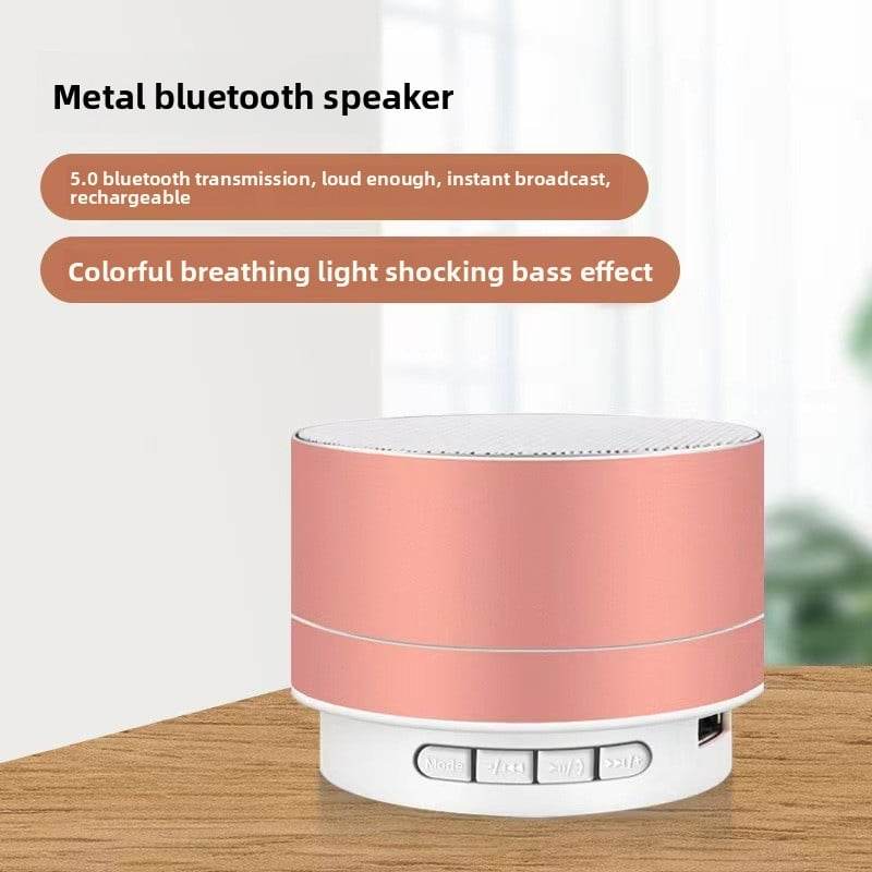 Portable Mini Colorful Bluetooth Speaker with LED Lights - Price Value Store