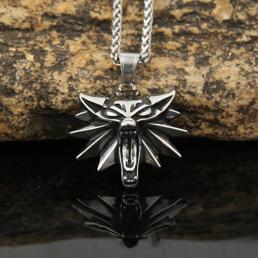 Wolf Head Necklace - Price Value Store
