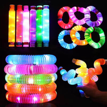 LED Glowing Telescopic Tube Stress Relief Toy - Price Value Store