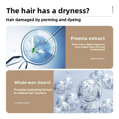 Disposable hair mask controls oil