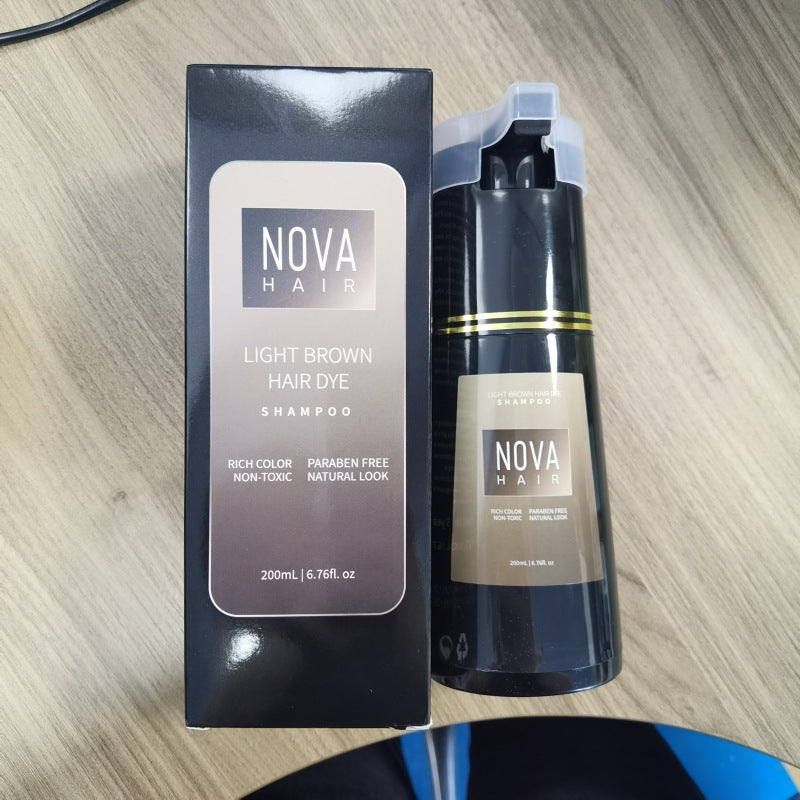 Plant Formula Hair Dye Shampoo 200ml