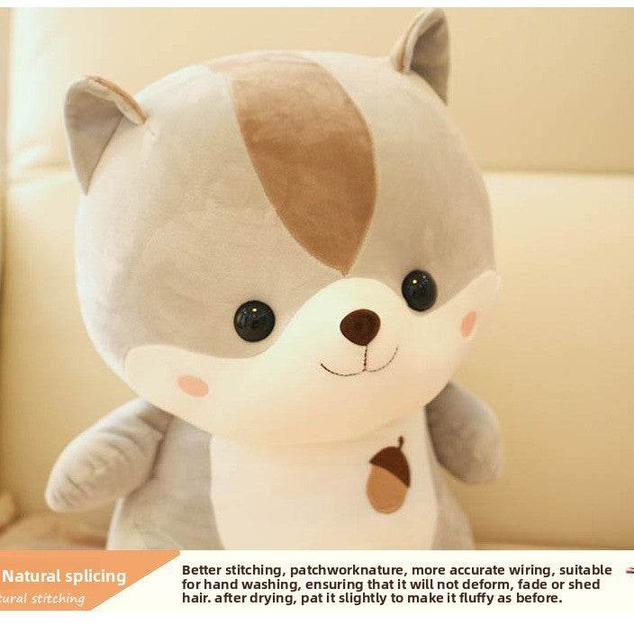 Cute Squirrel Plush Doll Soft Stuffed Animal Toy - Price Value Store
