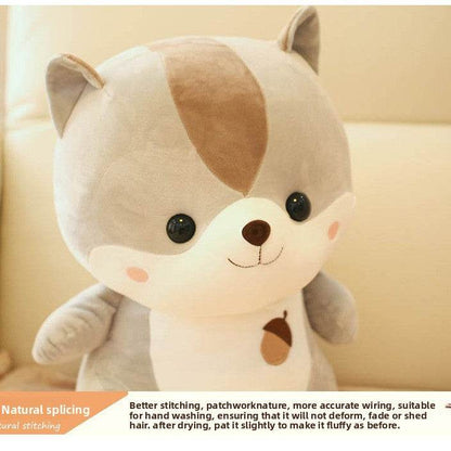 Cute Squirrel Plush Doll Soft Stuffed Animal Toy - Price Value Store