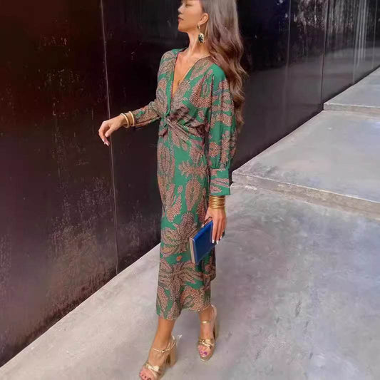 Printed Women's Dress - Price Value Store