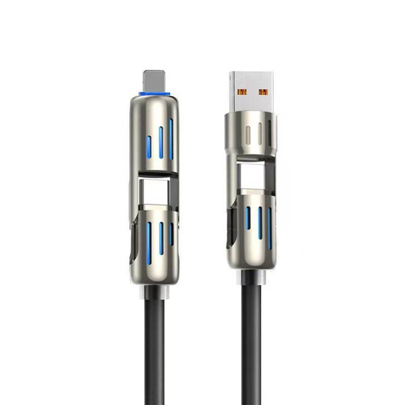 4-in-1 usb mobile phone data cable - Price Value Store