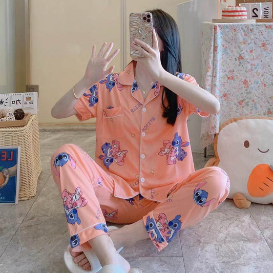 Long pants and cardigan home wear - Price Value Store