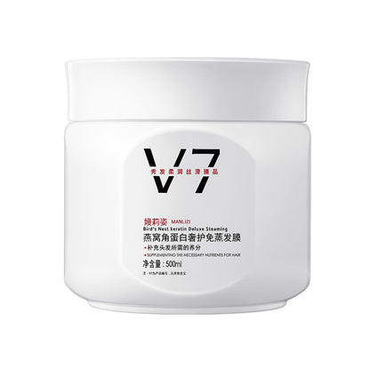 Improving dry frizz smooth hair mask