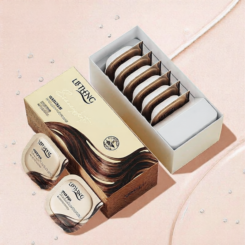 Disposable hair mask controls oil