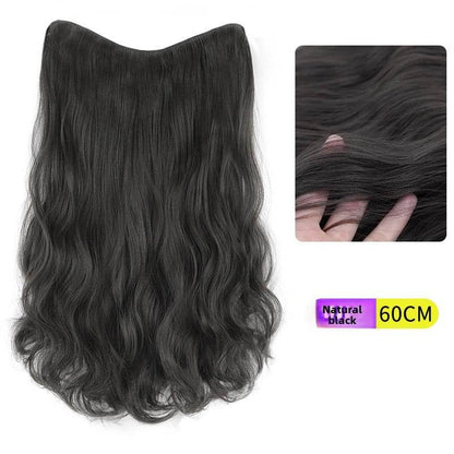 V-Shaped Fluffy Synthetic Hair Wig ? Straight/Curly (50cm/60cm) - Price Value Store