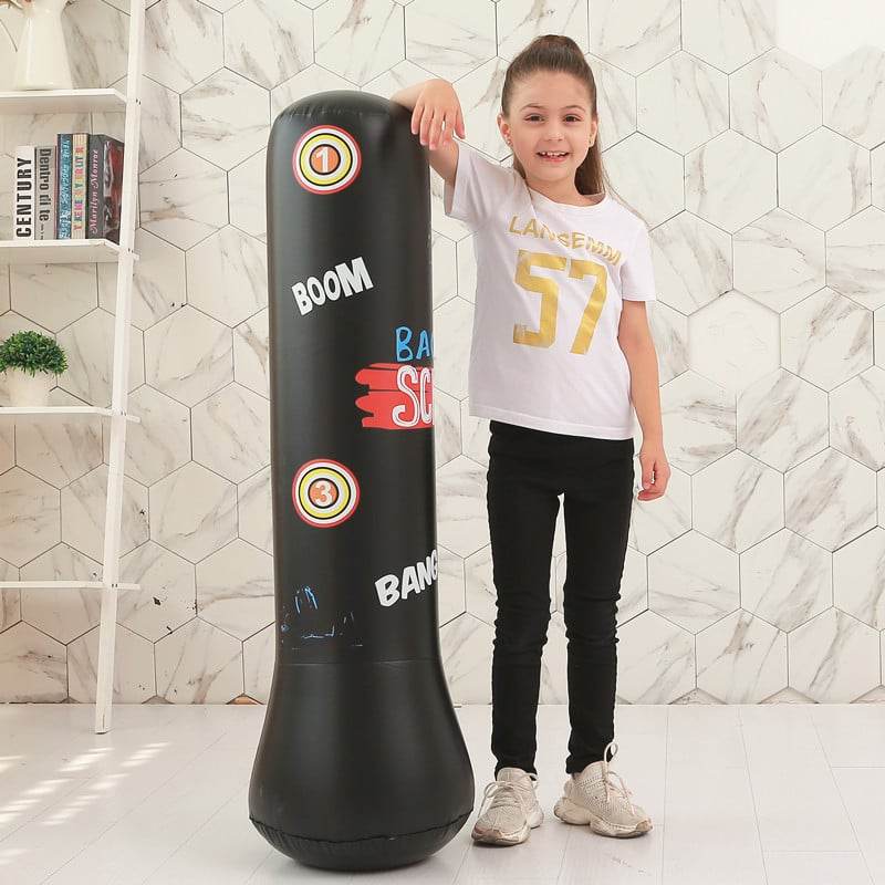 Inflatable fitness boxing column untoppleable figure - Price Value Store