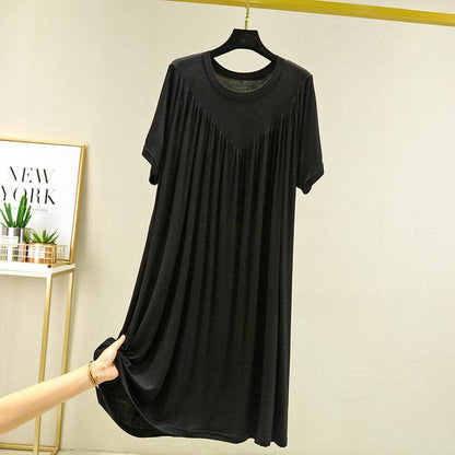 Modal Summer Nightdress Loose Fit Casual Dress for Women - Price Value Store
