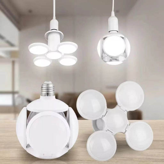 led football lamp, high-brightness five-leaf lamp - Price Value Store