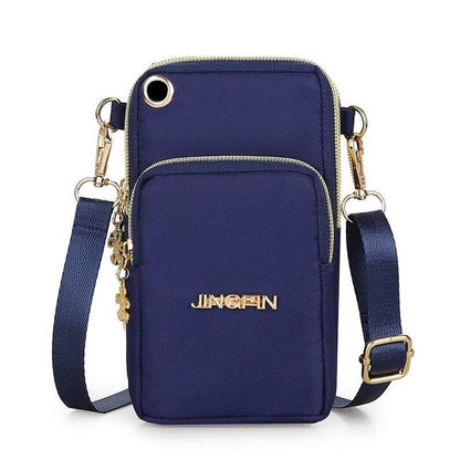 Three-Layer Mobile Phone Cross-Body Bag - Price Value Store