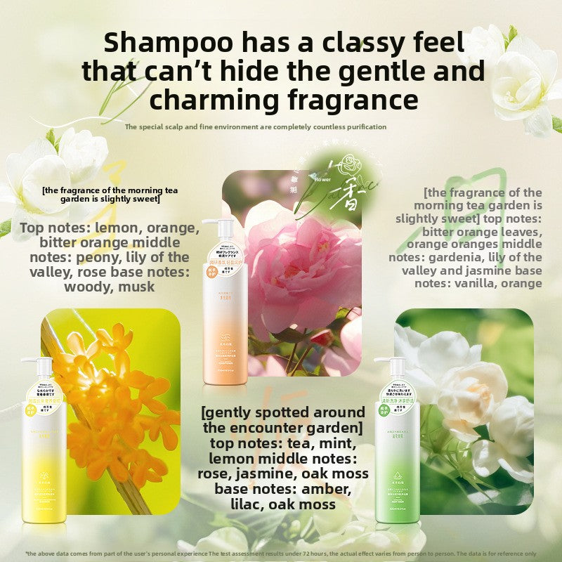 Amino acid fragrant anti-dandruff anti-itching shampoo