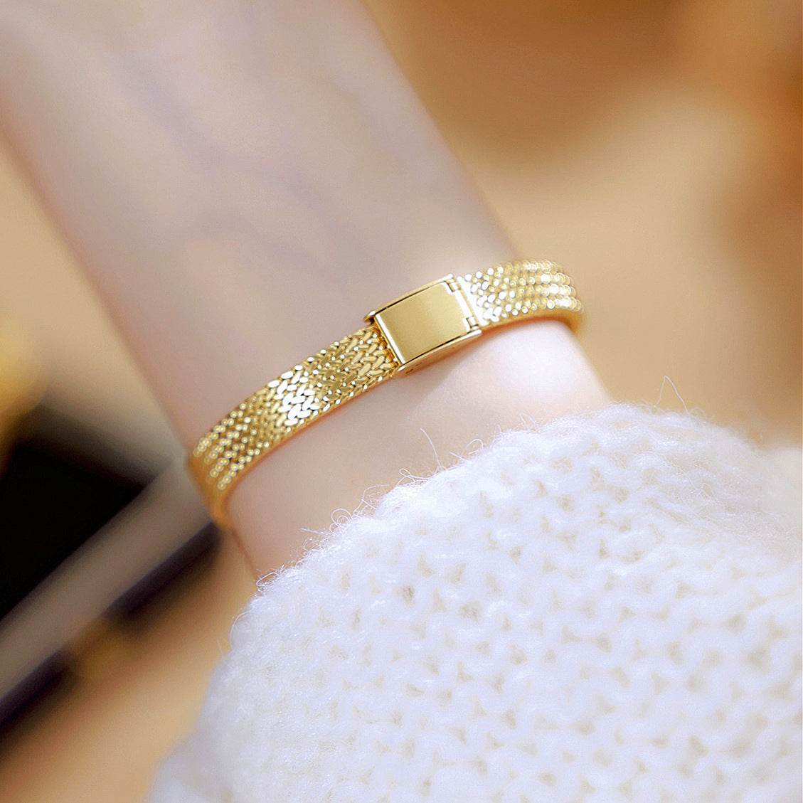 BS vintage light luxury jewelry, Wheat Ear Watch, elegant women's watch - Price Value Store