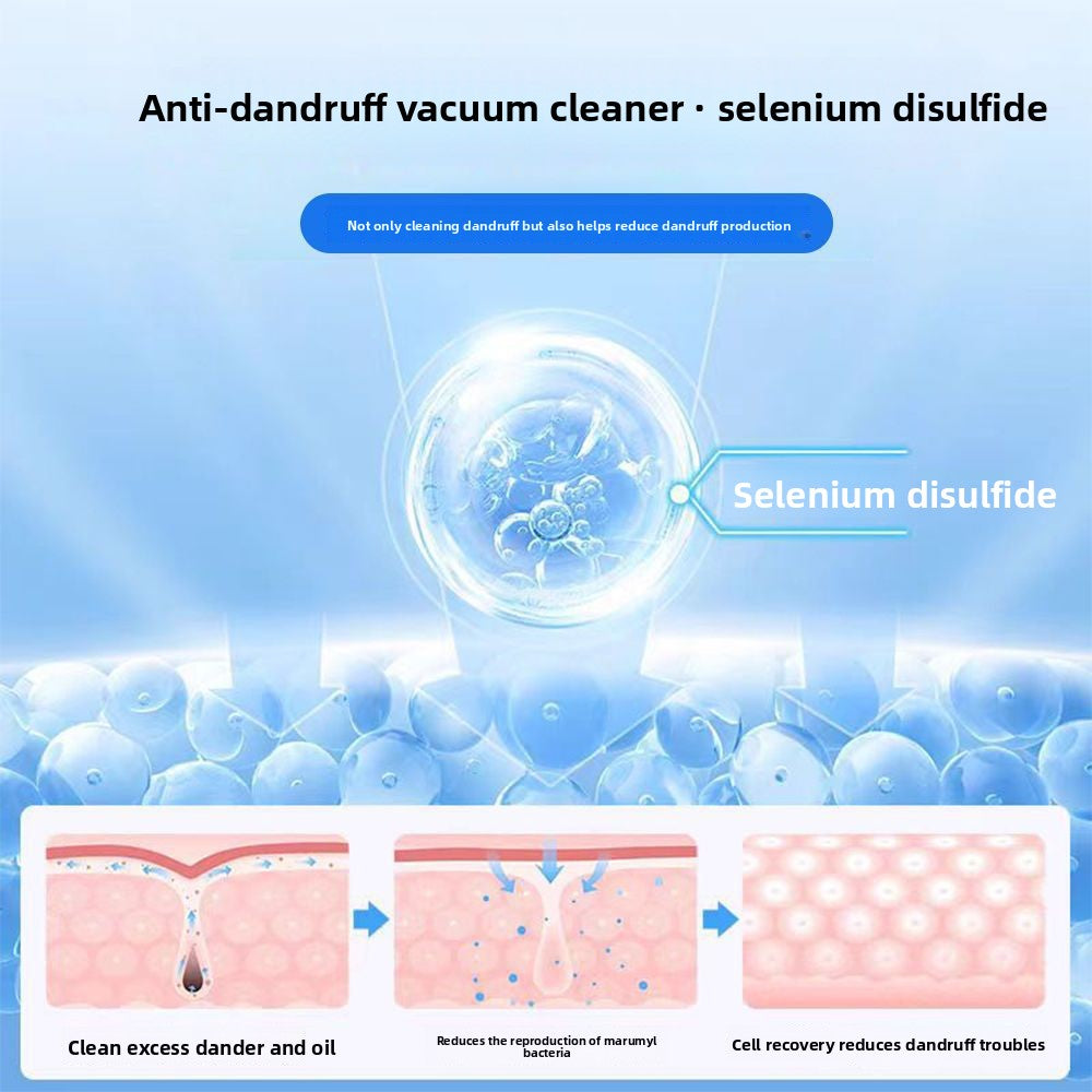 Selenium disulfide shampoo for dandruff removal and oil control