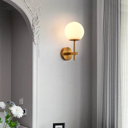 Light Luxury Living Room Electroplated Bedroom Bedside Wall Lamp Modern Creative Sofa Iron Decorative Pendant Background Wall Wall Lamp - Price Value Store