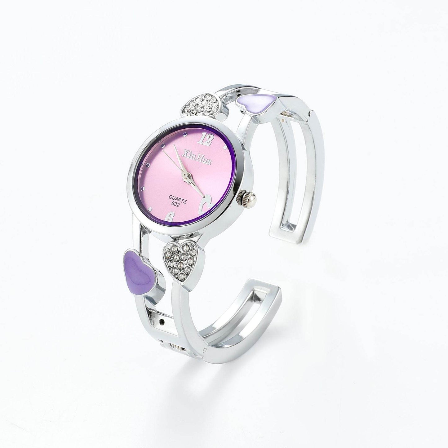 Fashion Diamond Quartz Ladies Bracelet Watch - Price Value Store