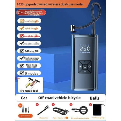 Portable electric air pump for vehicles - Price Value Store