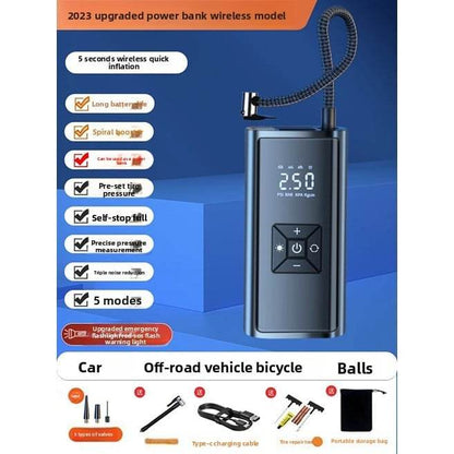 Portable electric air pump for vehicles - Price Value Store
