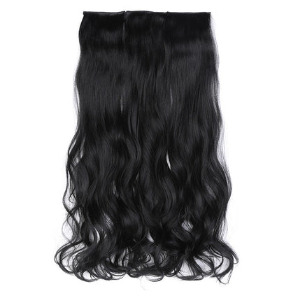 Fluffy big wave wig extension pieces