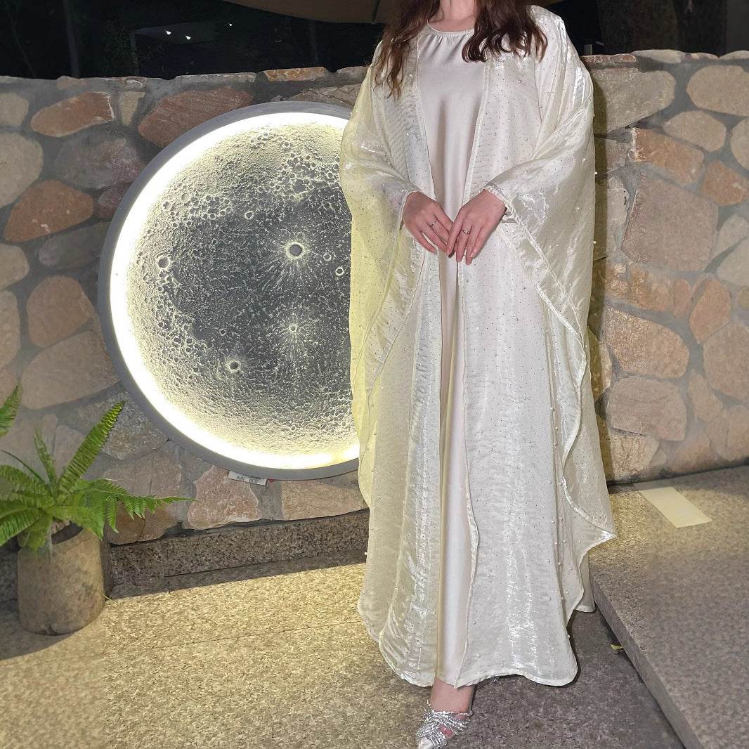 Stitched diamond bead robe - Price Value Store