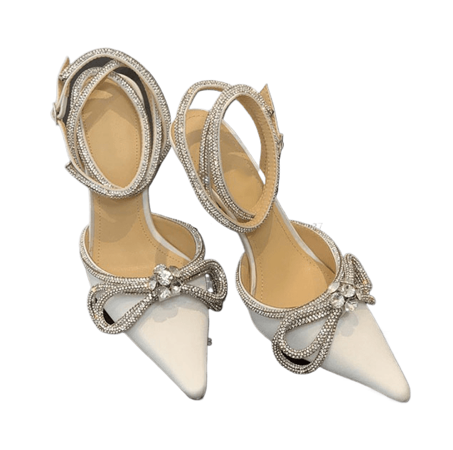 Baotou High Heel Pointed Toe Sandals - Price Value Store
