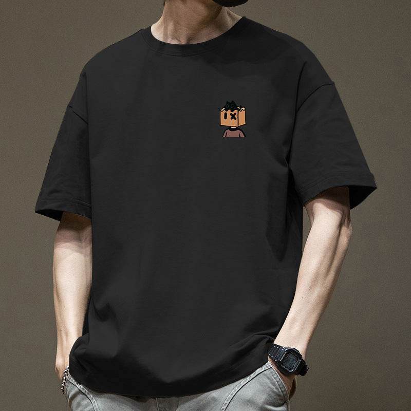 Men's Casual Cotton Short Sleeve T-shirt - Price Value Store