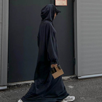 Solid Color Hoodie dress - Price Value Store