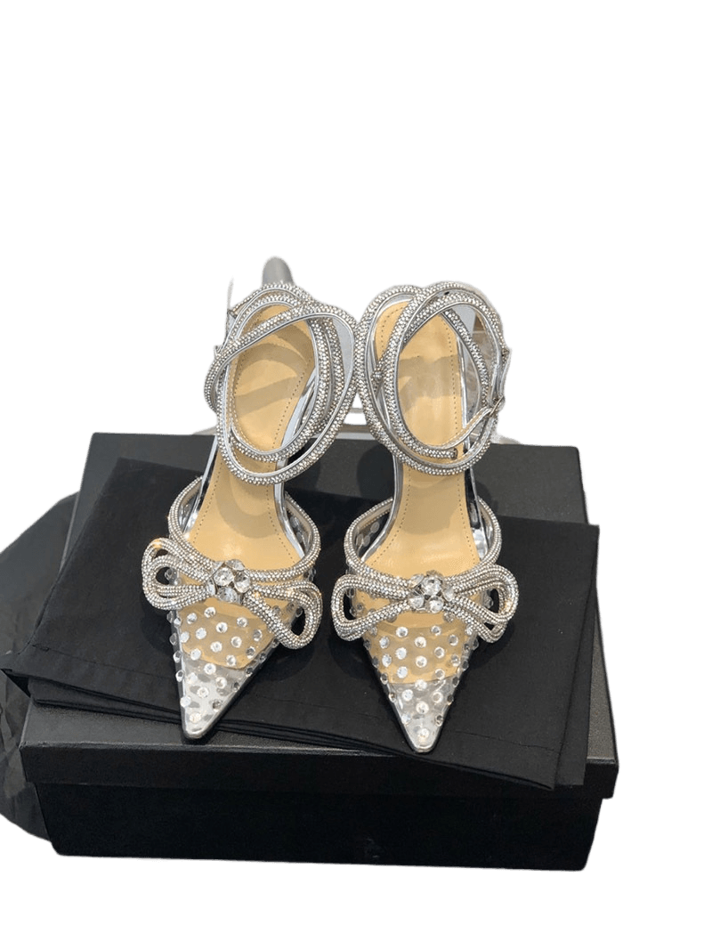 Baotou High Heel Pointed Toe Sandals - Price Value Store