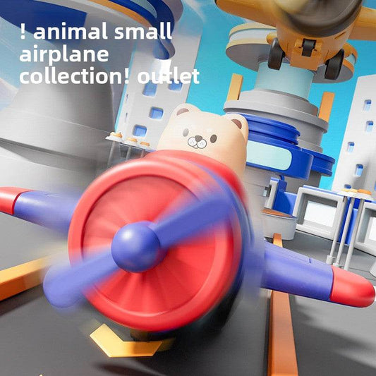 Cartoon Airplane Inertia Toy - Price Value Store