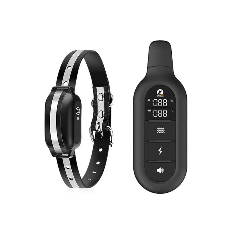 Pet training remote control dog trainer collar electric shock waterproof dog trainer bark stopper training supplies - Price Value Store