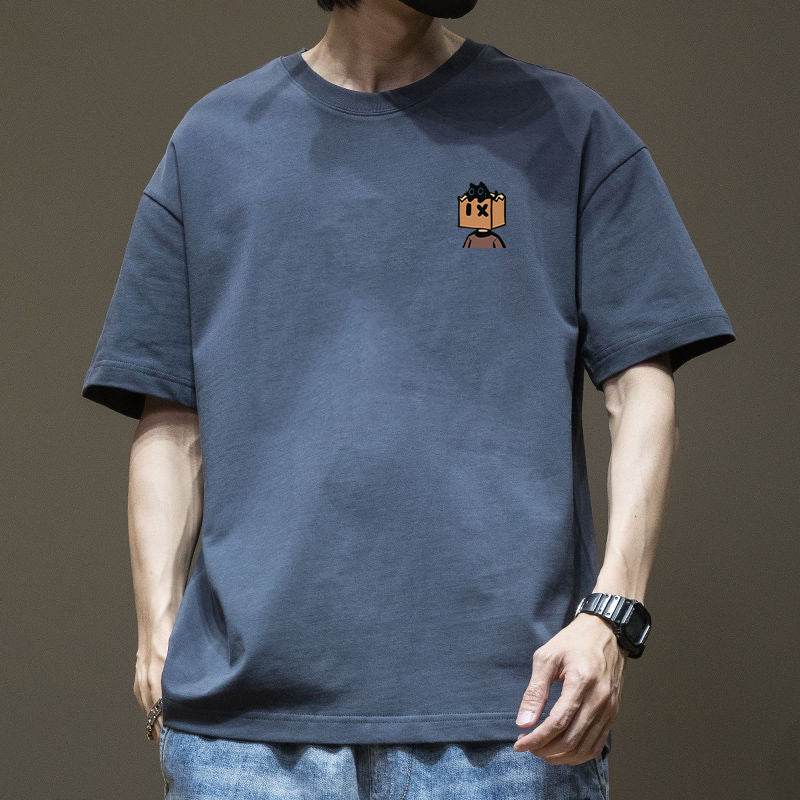 Men's Casual Cotton Short Sleeve T-shirt - Price Value Store