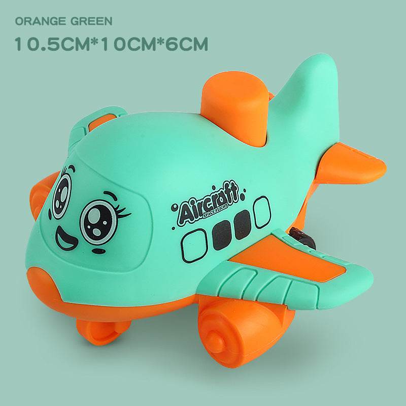 Press-and-Go Cartoon Airplane Inertia Toy Car - Price Value Store