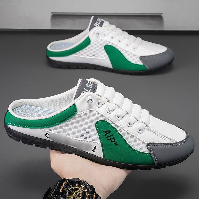 Men's oversized shoes with hollowed-out designs in summer - Price Value Store