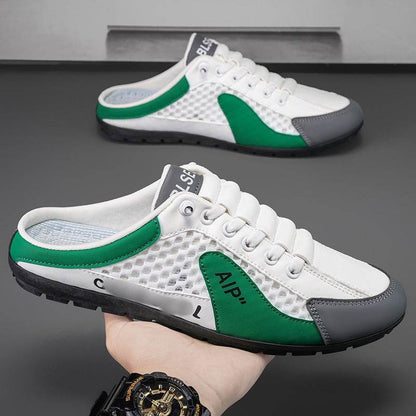 Men's oversized shoes with hollowed-out designs in summer - Price Value Store