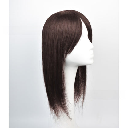 Real hair reissue piece hand-woven head-spinning long wig