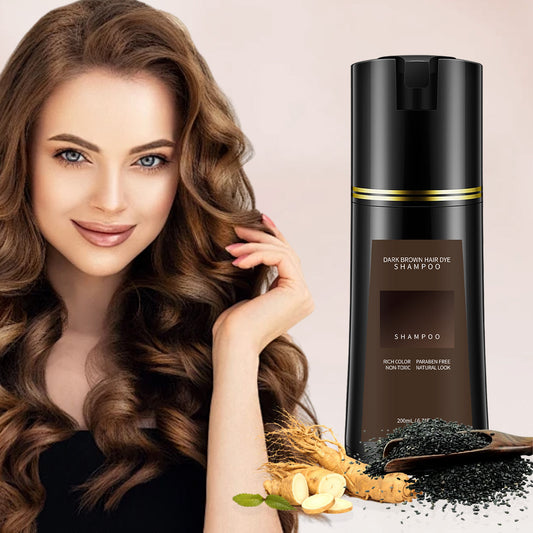 Plant Formula Hair Dye Shampoo 200ml