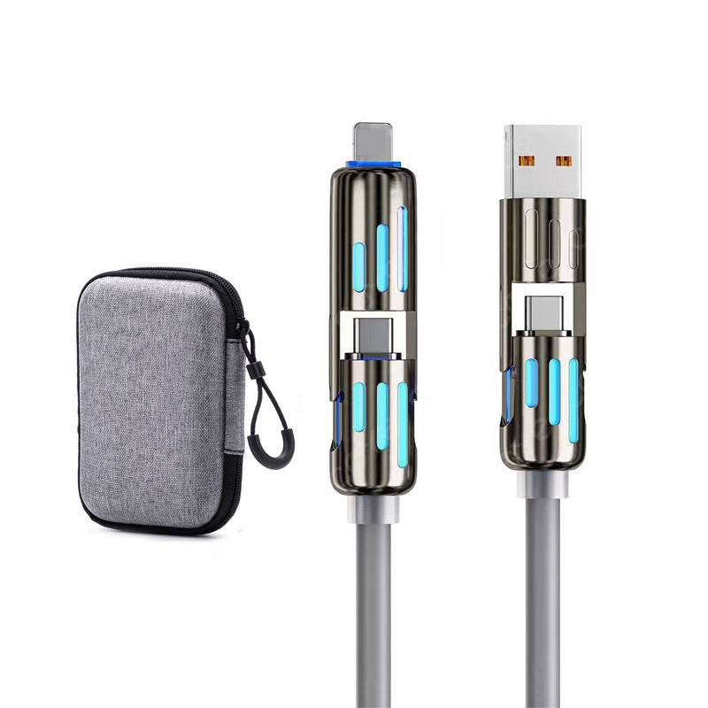 4-in-1 usb mobile phone data cable - Price Value Store