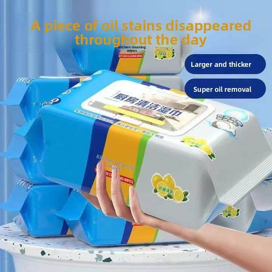 Kitchen wet wipes for removing dirt and oil - Price Value Store