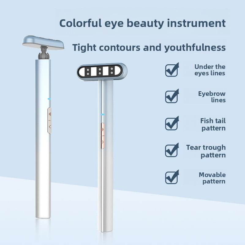 The new electric eye instrument eye massager EMS micro-current massager hot compress vibration colorful light eye instrument - Price Value Store
