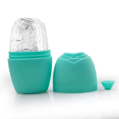 Silicone ice pack with rose-shaped ice mold - Price Value Store